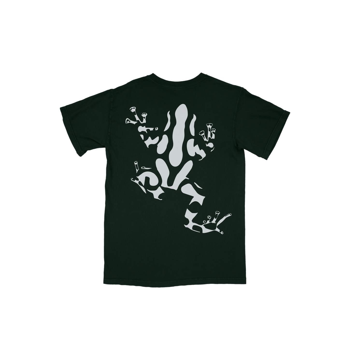 SCRIPT TEE - GREEN