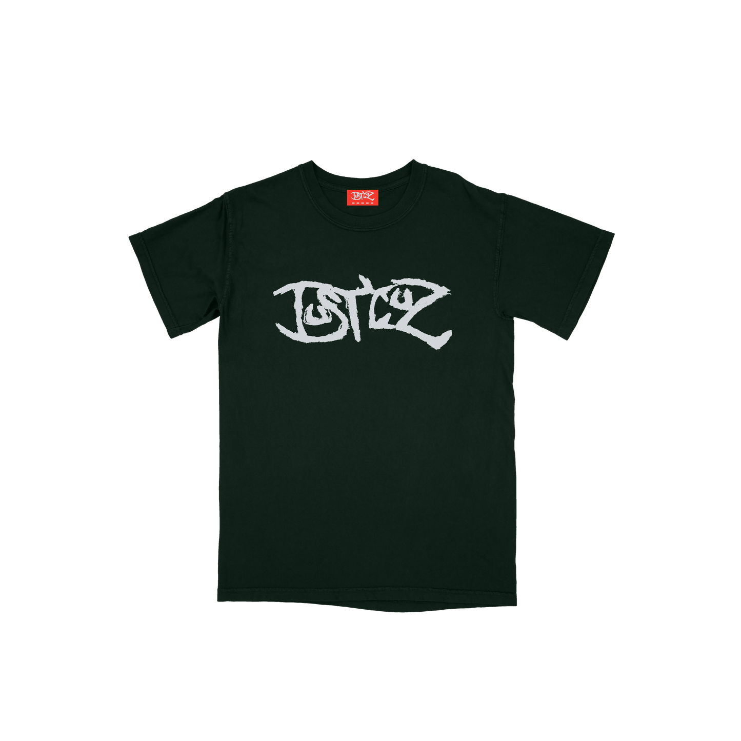 SCRIPT TEE - GREEN